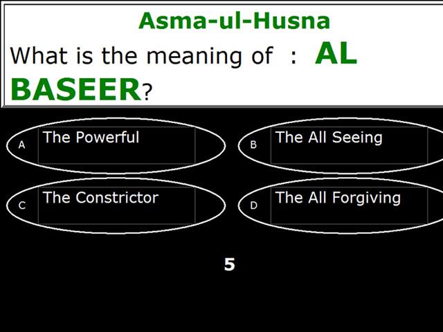 Masjid Salaah Timetable screenshot quiz